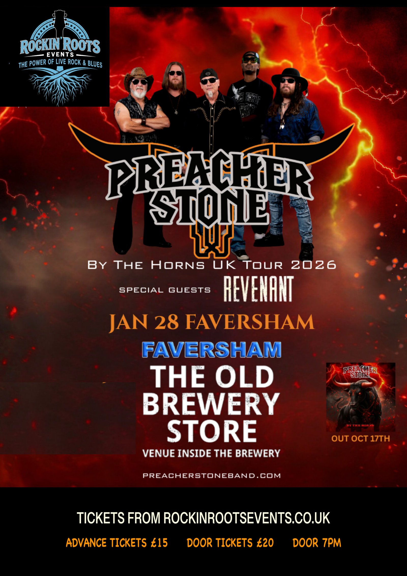 PREACHER STONE LIVE IN FAVEERSHAM 2026