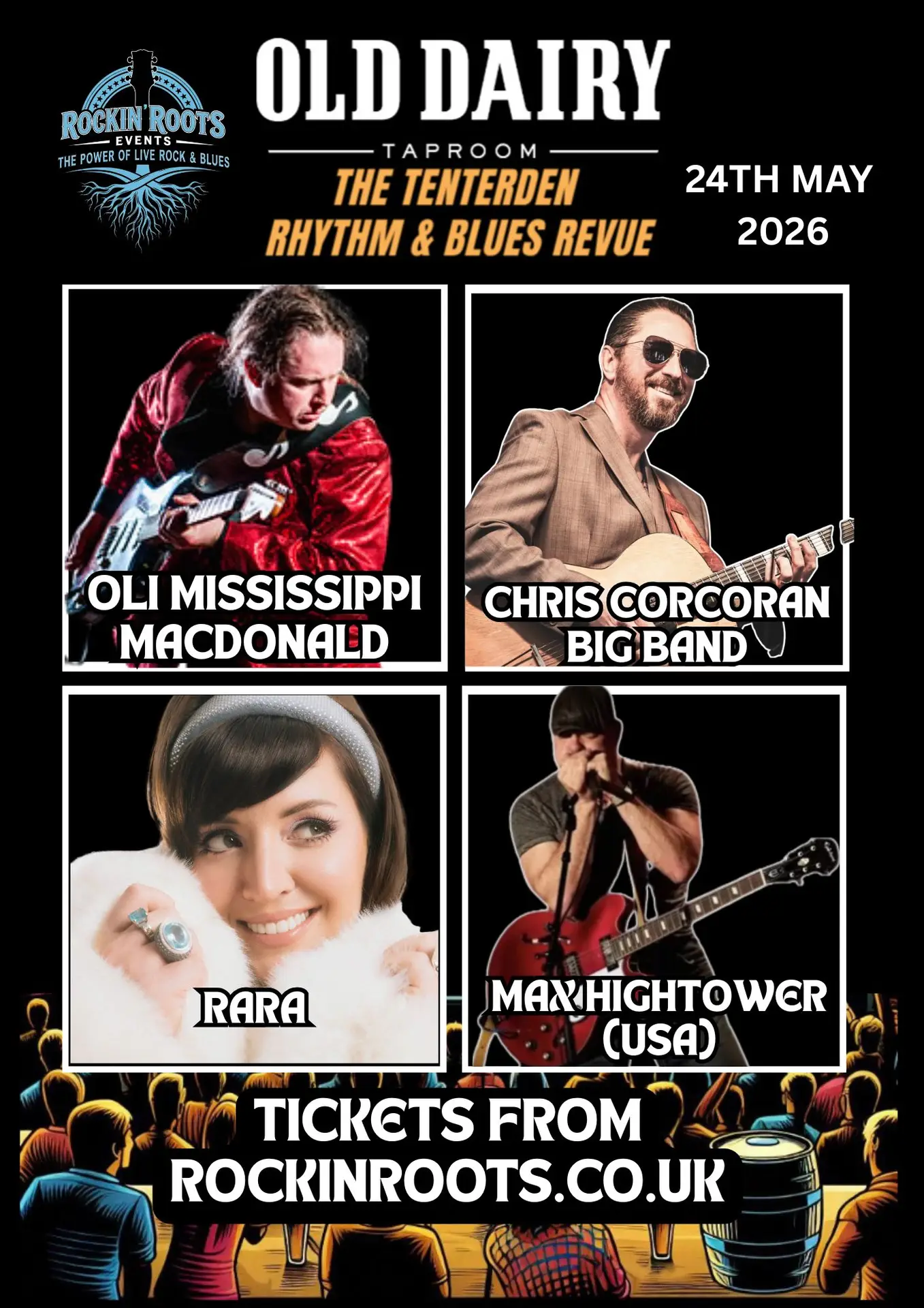 The Tenterden Rhythm & Blues Revue The Tenterden Rhythm & Blues Revue - Kent Live Music Event Poster