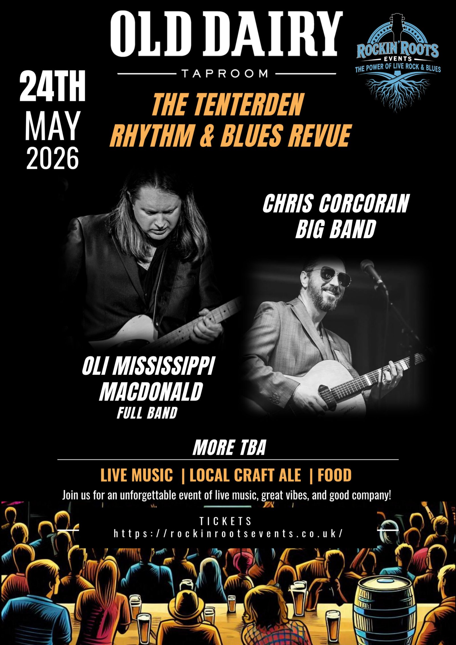 The Tenterden Rhythm & Blues Revue Poster