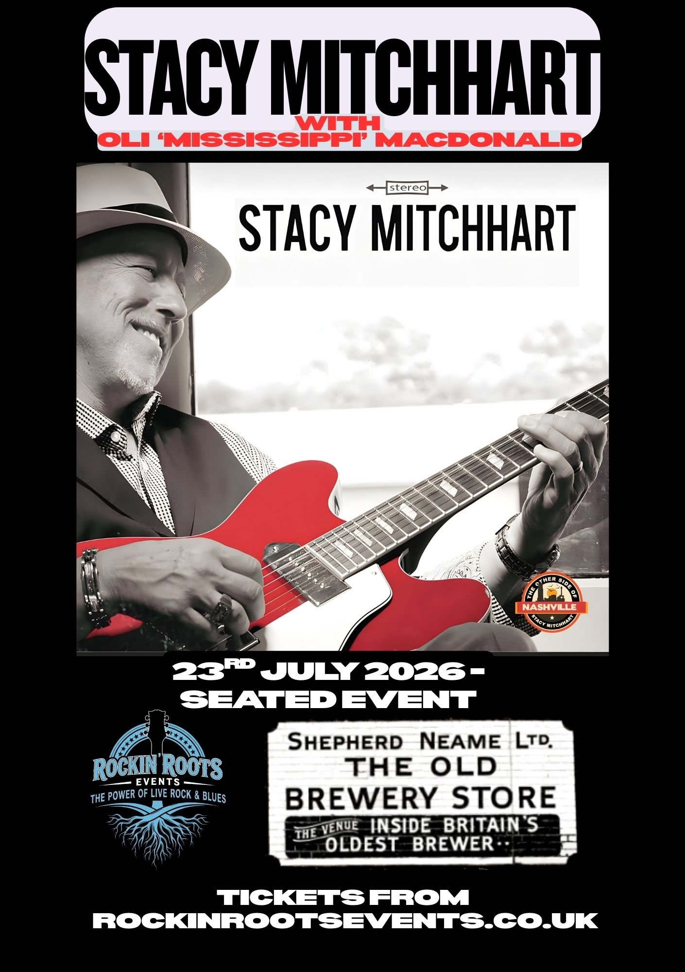 STACY MITCHHART LIVE AT THE OLD BREWERY STORE 2026 POSTER