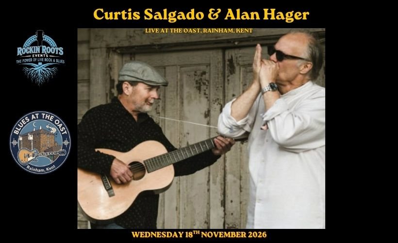 Curtis Salgado & Alan Hager Live at The Oast Rainham