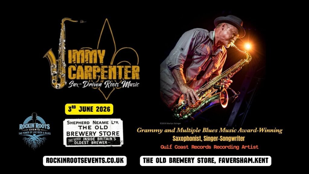 JIMMY CARPENTER LIVE IN FAVERSHAM JUNE 2026