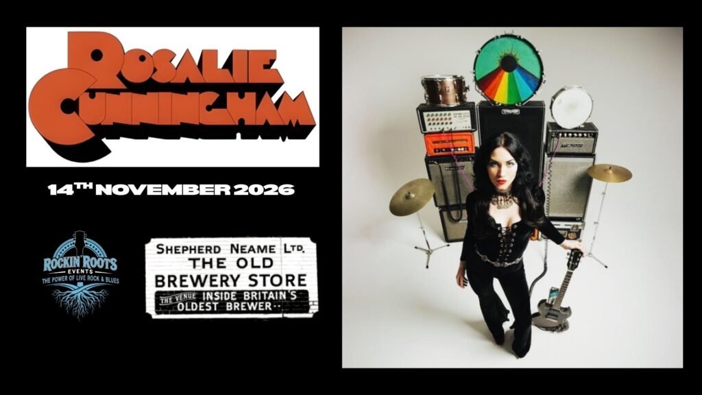 ROSALIE CUNNINGHAM LIVE AT THE OLD BREWERY STORE FAVERSHAM KENT 2026