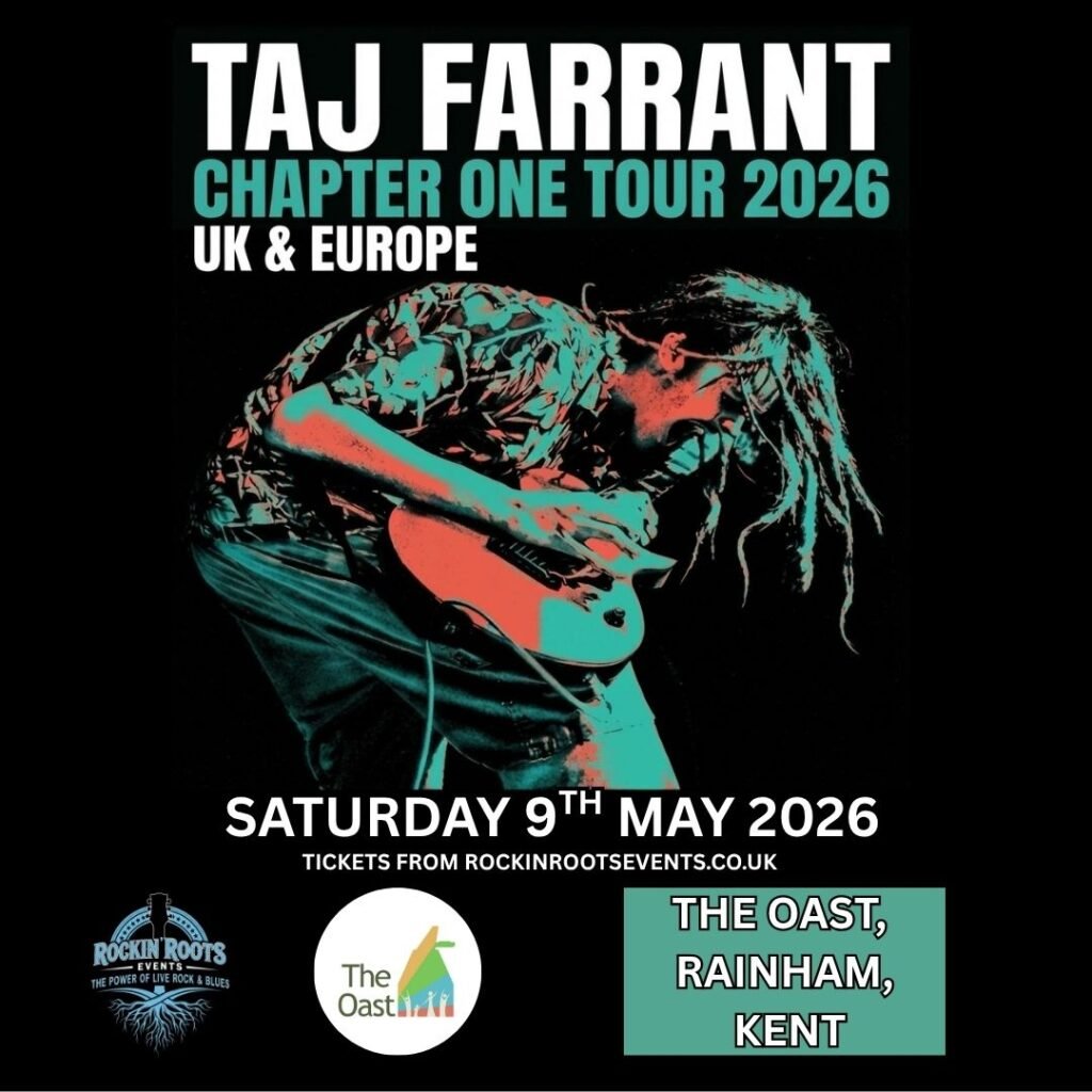 TAJ FARRANT LIVE AT THE OAST IN RAINHAM, KENT MAY 2026