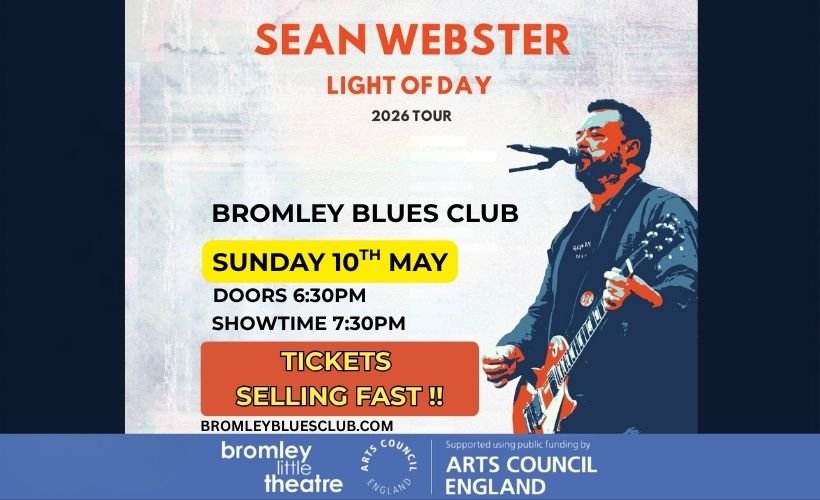 Sean Webster live at Bromley Blues Club