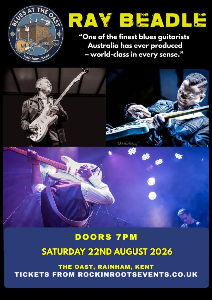 RAY BEADLE LIVE AT THE OAST, RAINHAM KENT 2026