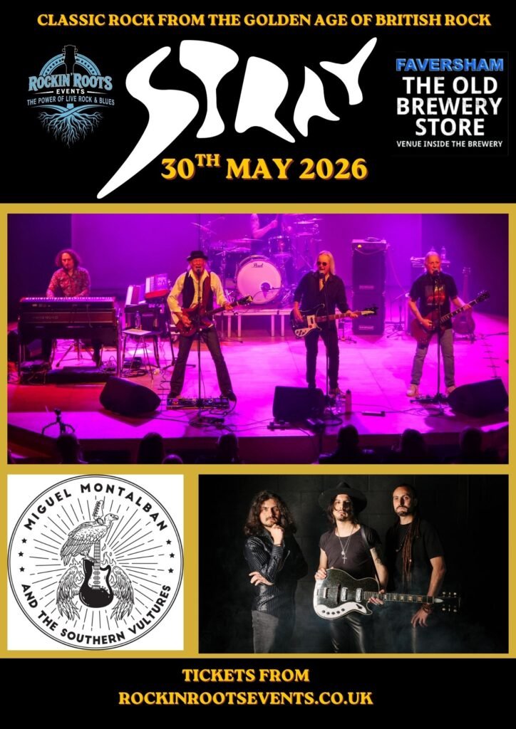 Stray Band with Miguel Montalban Old Brewery Store Faversham 30 May 2026 poster