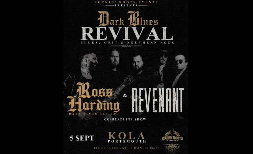 Dark Blues Revival — Revenant & Ross Harding at Kola Bar Portsmouth