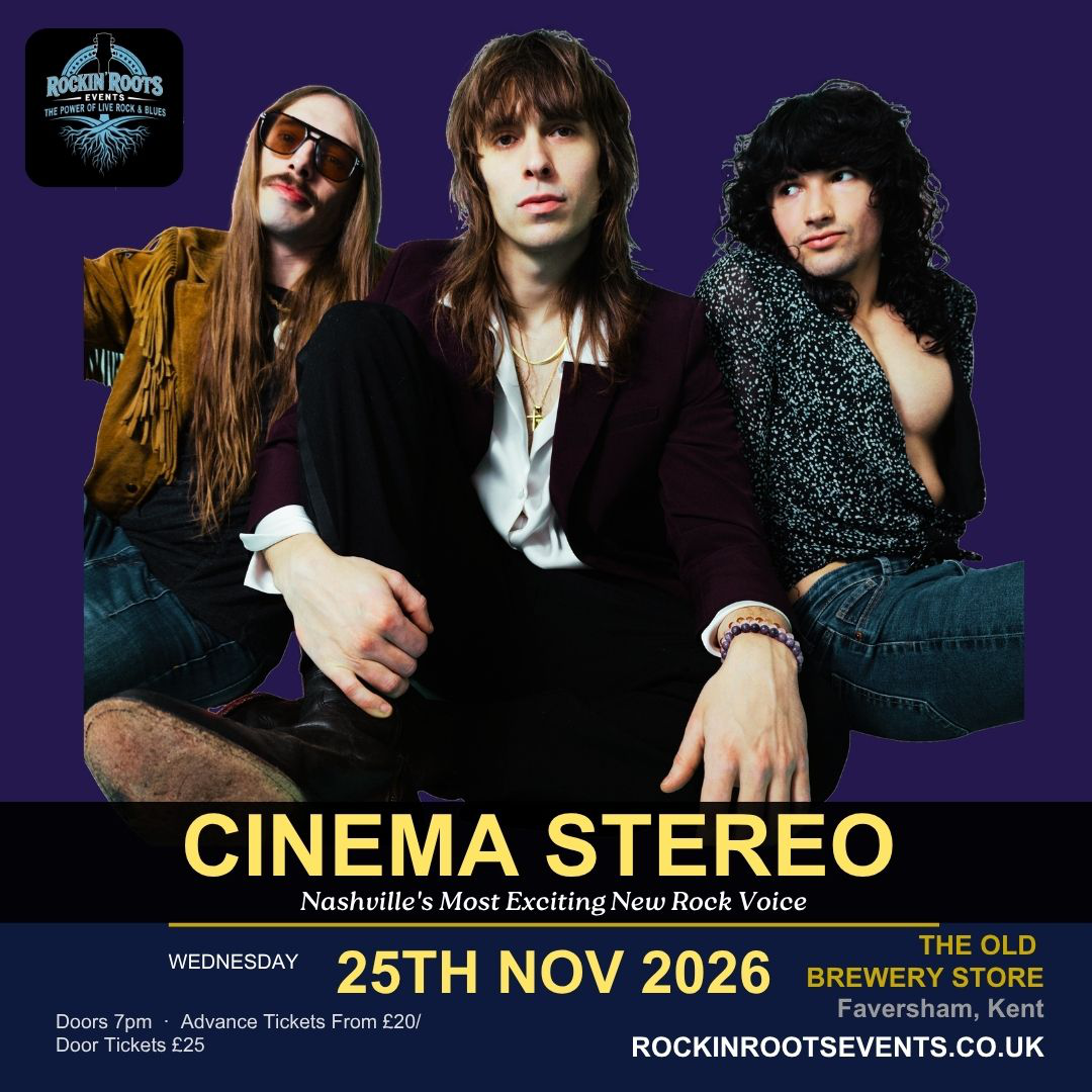Cinema Stereo live at The Old Brewery Store, Faversham, Kent &mdash; 25 November 2026