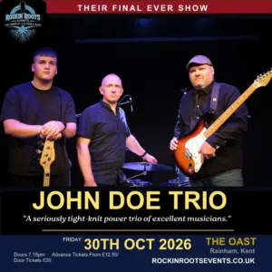 John Doe Trio live at The Oast, Rainham, Kent
