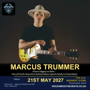MARCUS TRUMMER LIVE AT THE OLD BREWERY STORE, FAVERSHAM 21ST MAY 2027