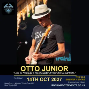OTTO JUNIOR LIVE IN FAVERSHAM OCTOBER 2027