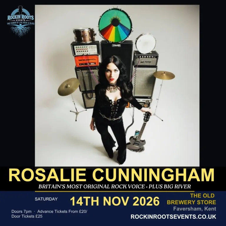Rosalie Cunningham - live music in Kent at Old Brewery Store Faversham