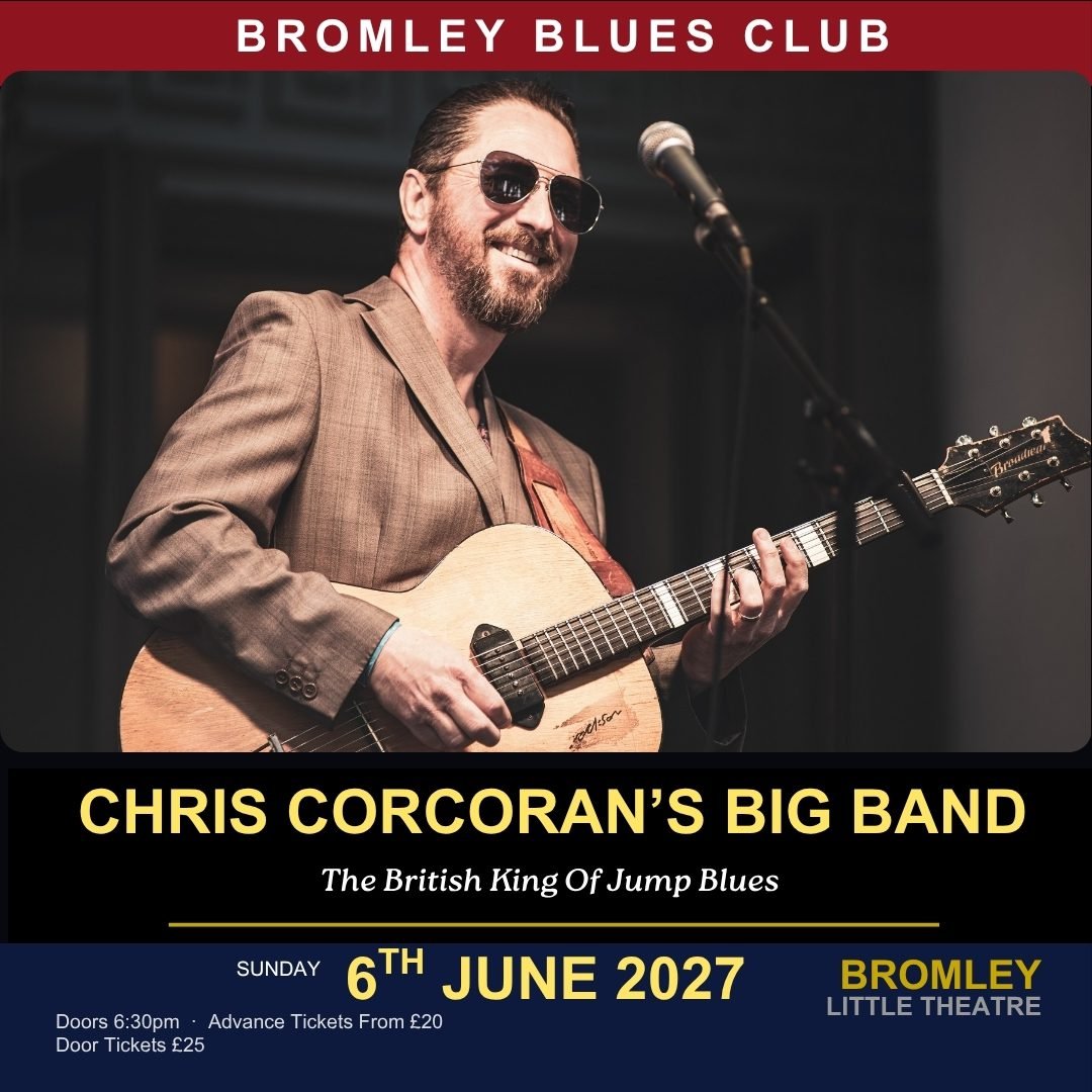Chris Corcoran's Big Band live at Bromley Blues Club Bromley Little Theatre
