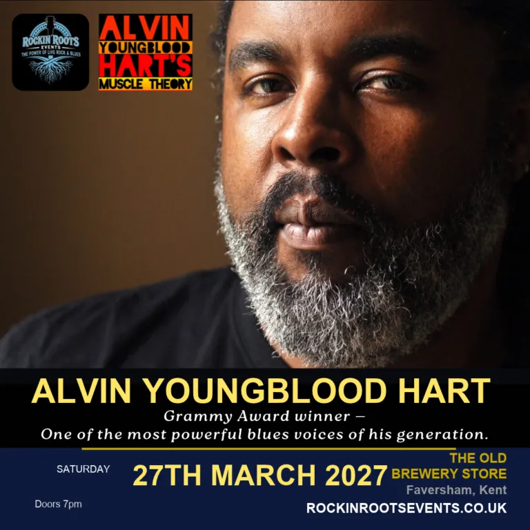 Alvin Youngblood Hart&rsquo;s Muscle Theory live at Old Brewery Store Faversham