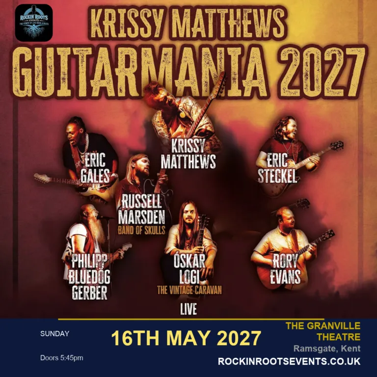 Krissy Matthews&rsquo; Guitarmania 2027 live at The Granville Theatre Ramsgate