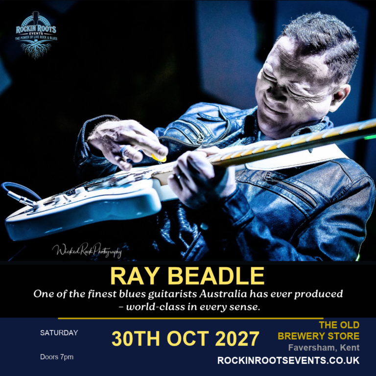 Ray Beadle & Band Live at The Old Brewery Store, Faversham, Saturday 30th October 2027