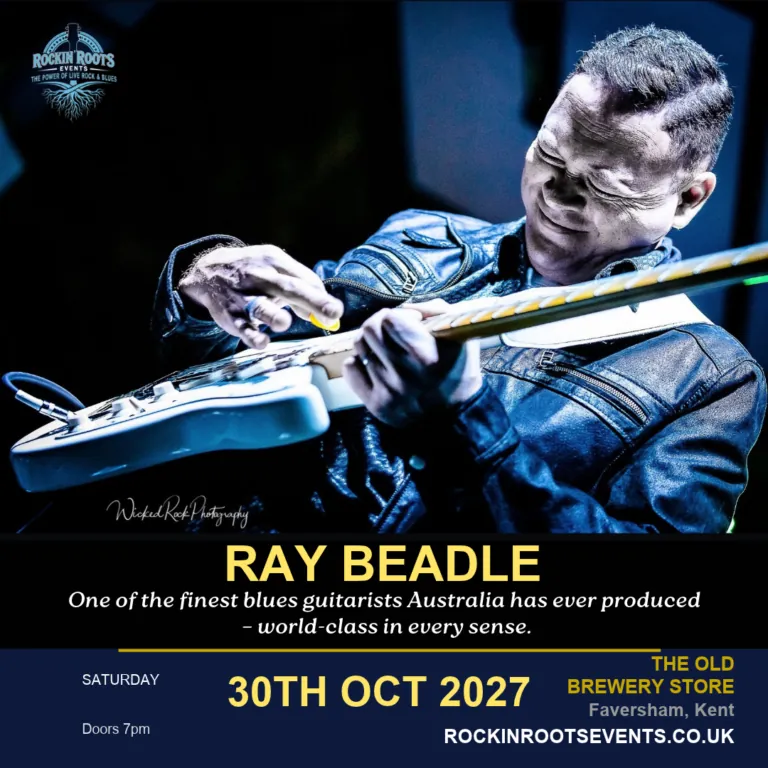 Ray Beadle & Band live at The Old Brewery Store, Faversham — 30 October 2027