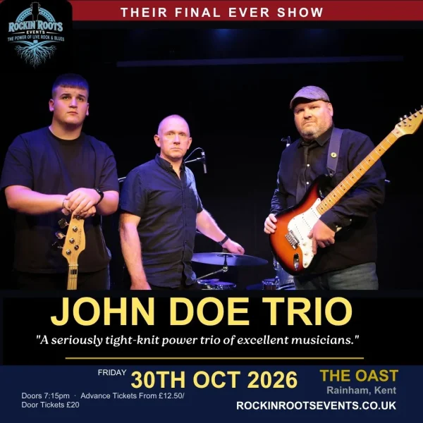 John Doe Trio live at The Oast, Rainham, Kent